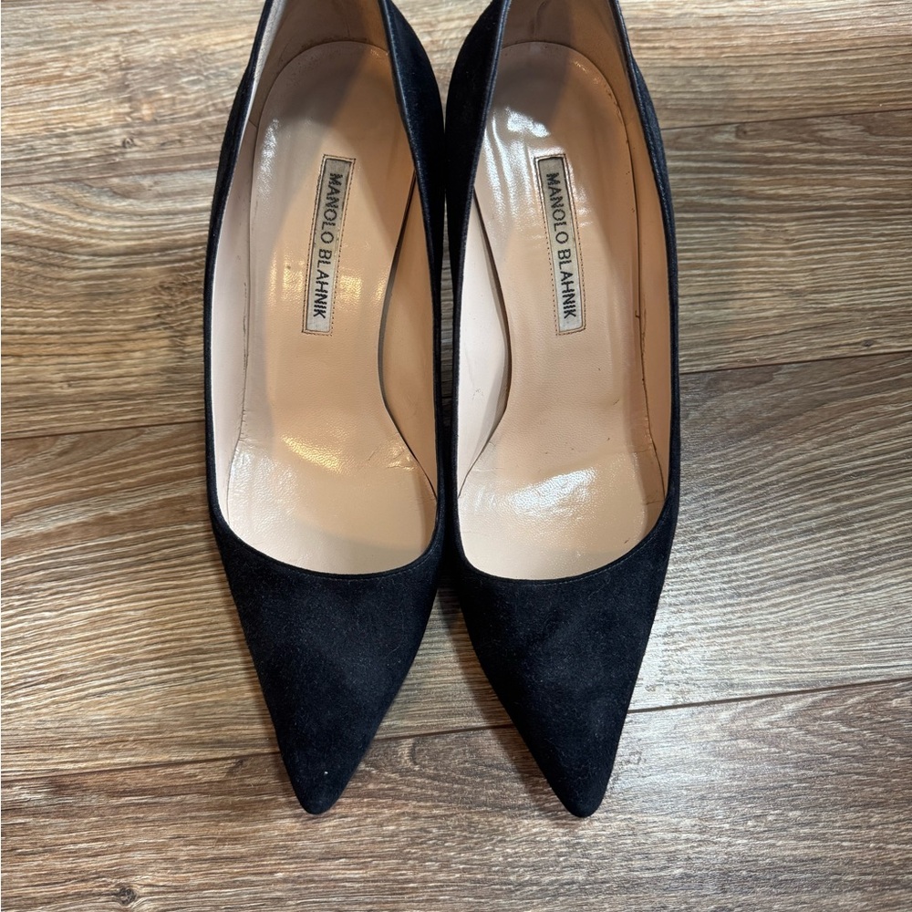 Manolo Blahnik Black Women's Shoes